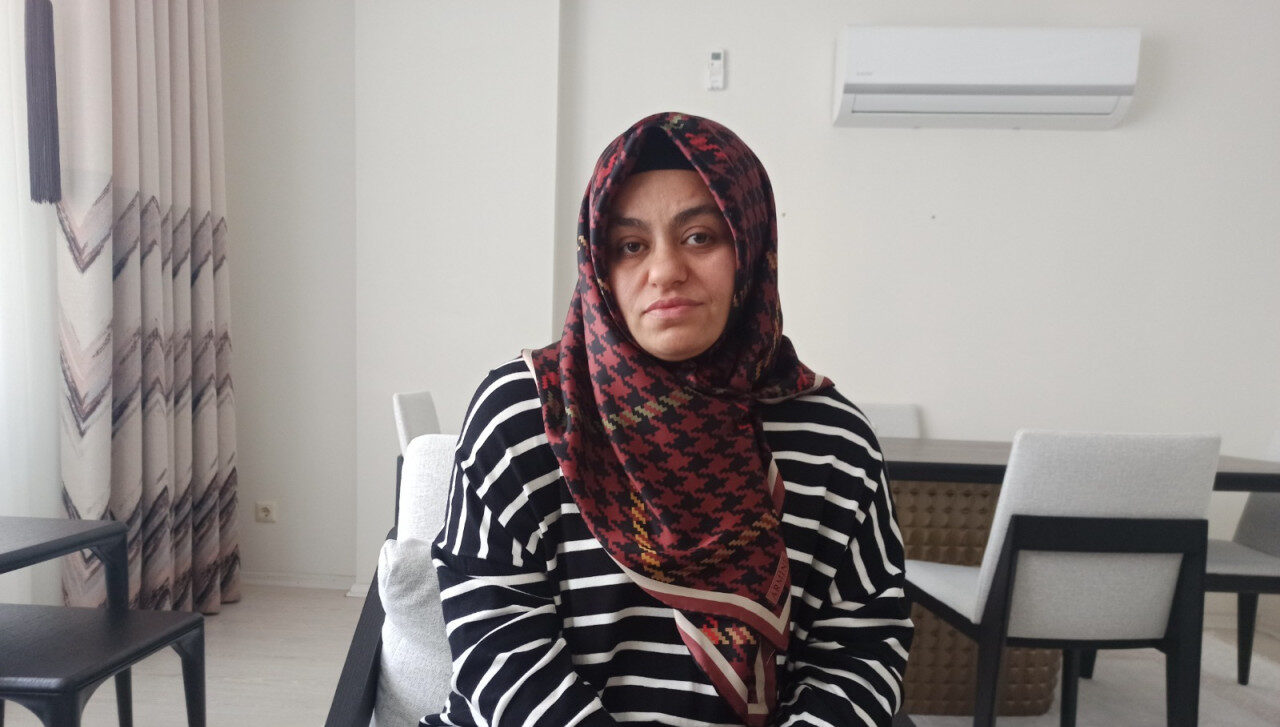 Halil Aktoprak's surviving sister, Vesfa Aktoprak. (Photo via Gazete Duvar)