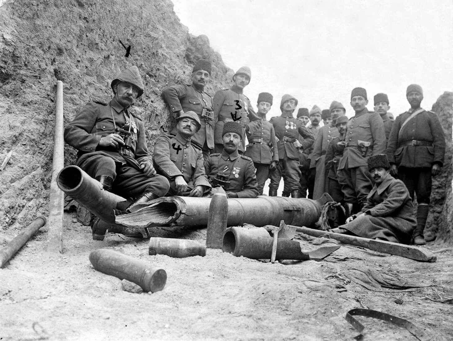 Ottoman army fought with all their might for the Canakkale Victory. (AA Photo)