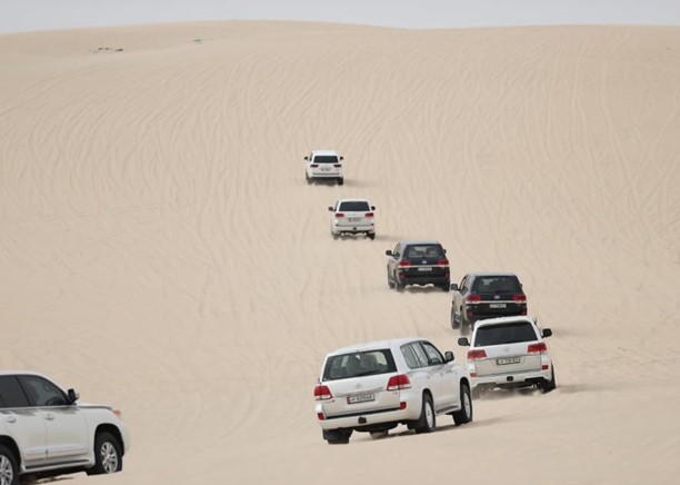 Social and cultural events, Qatar Sealine Desert. (Photo via KATARA-2025)