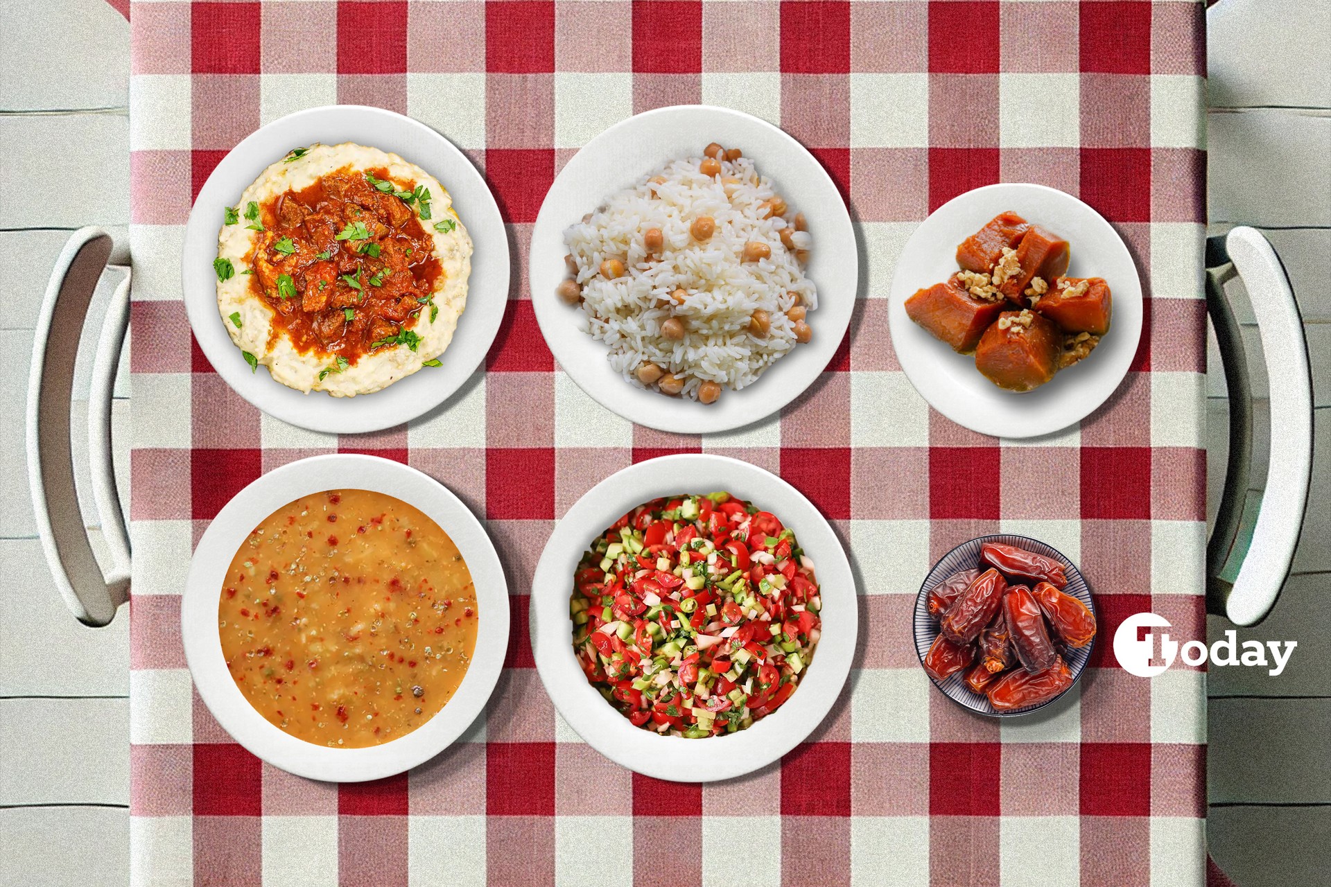 Balanced, delicious Sunday iftar menu with easily made Turkish classics