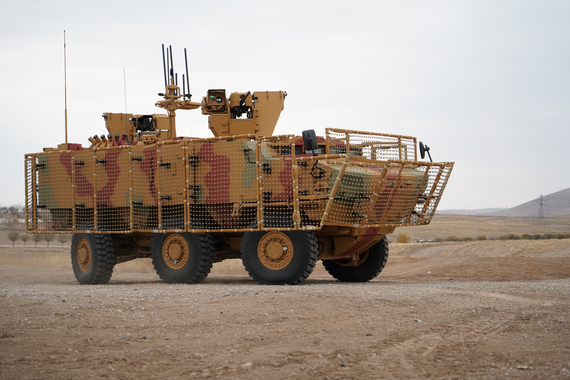 Malaysia tests Türkiye's FNSS Pars IV 6x6 special operations vehicle Image