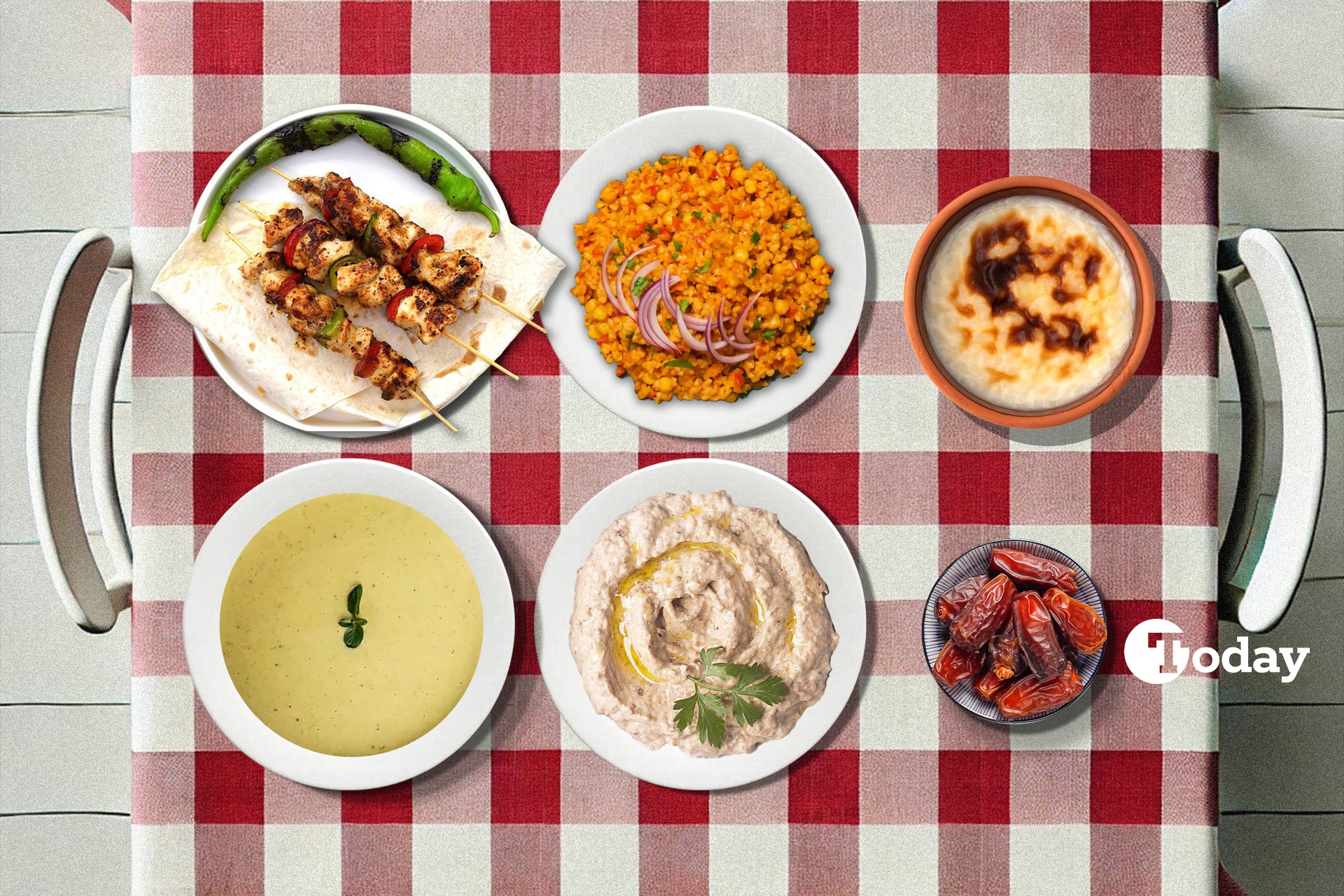 Daily Turkish menu for delicious fast breaking iftar dinner