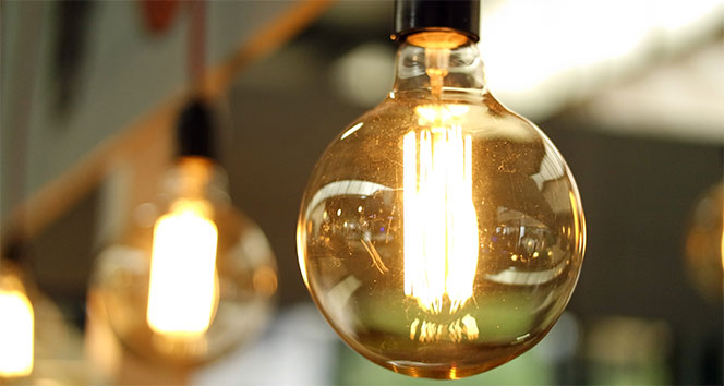 The file photo shows a close-up of lit light bulbs hanging, accessed on March 25, 2025. (IHA Photo)