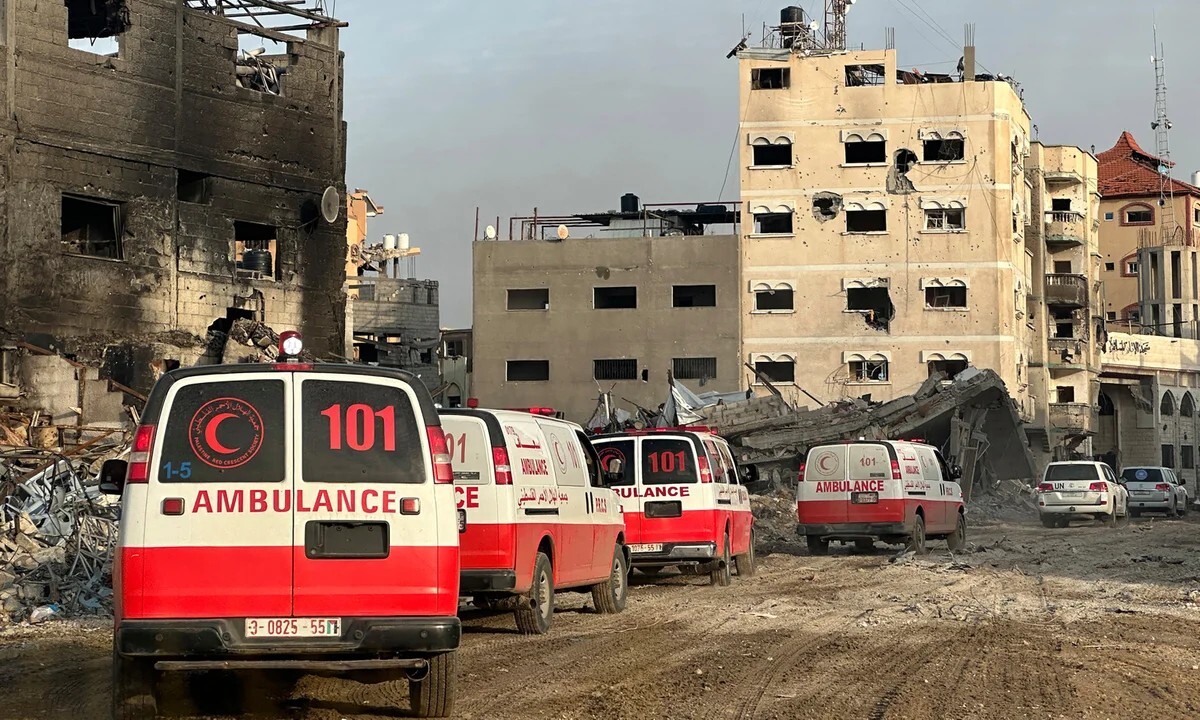 Palestinian Red Crescent urges action as 9 medical workers go missing in Rafah