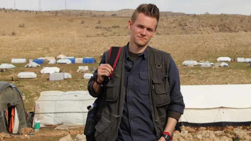 Swedish journalist Medin cleared of insulting president, held on terror charges Image