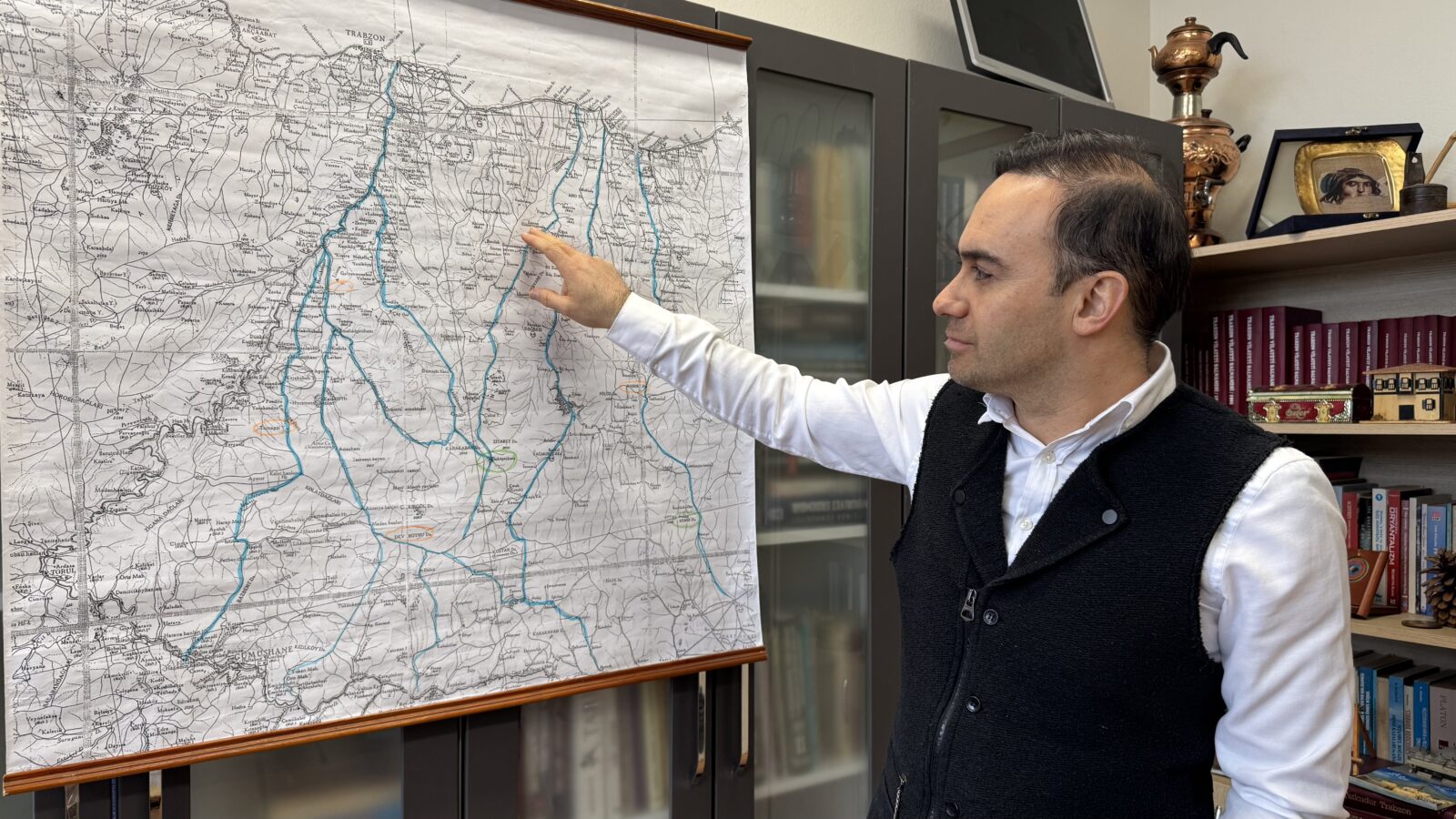 The route used by Sultan Mehmed II’s land army during the conquest of Trabzon and the route walked by mercenaries who participated in the war between two brothers, the Persian Prince and his sibling, 2,400 years ago, has been identified by expert academics after years of research, despite being previously undetermined. (AA Photo)