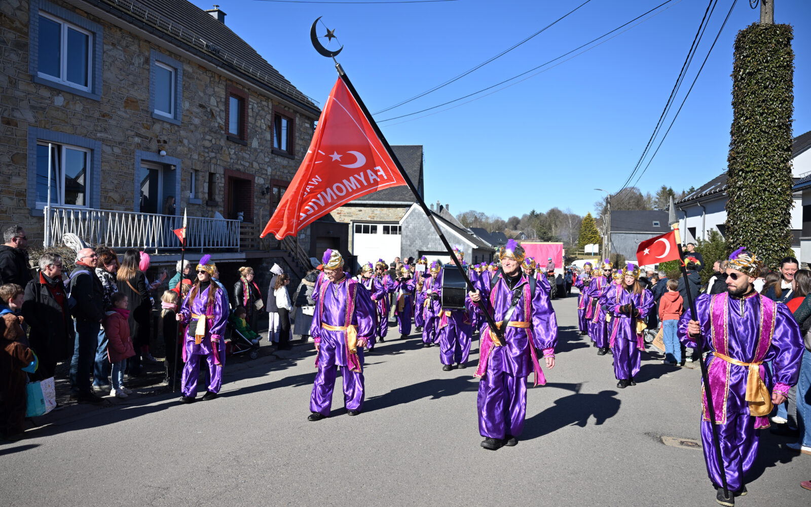 The traditional carnival organized by the residents of Faymonville village, who have defined themselves as 