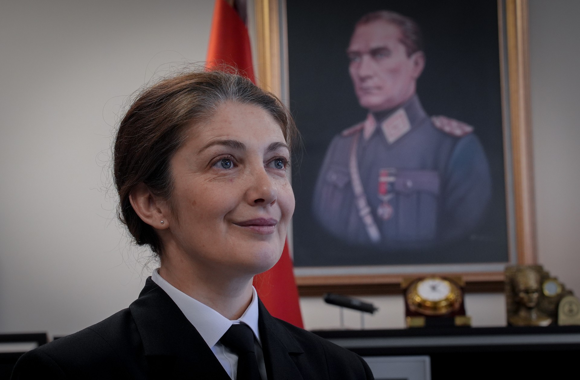 Türkiye's first female admiral speaks on her historic achievement