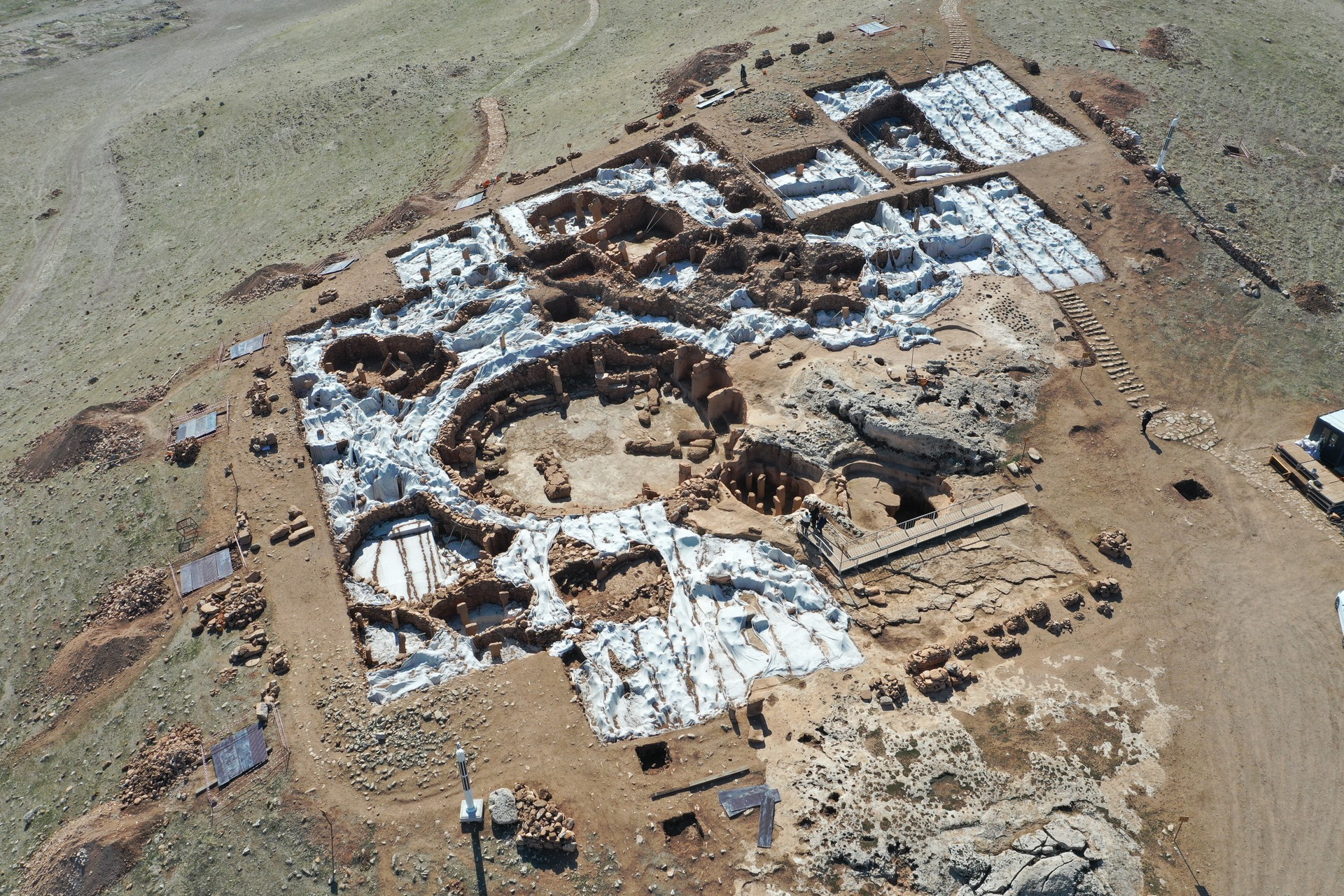 Safeguarding history where it began: Karahantepe gets protective roof