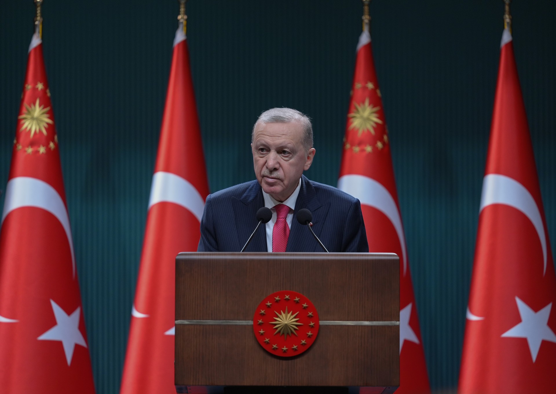 Türkiye strongly condemns attacks targeting Syria's unity: President Erdogan
