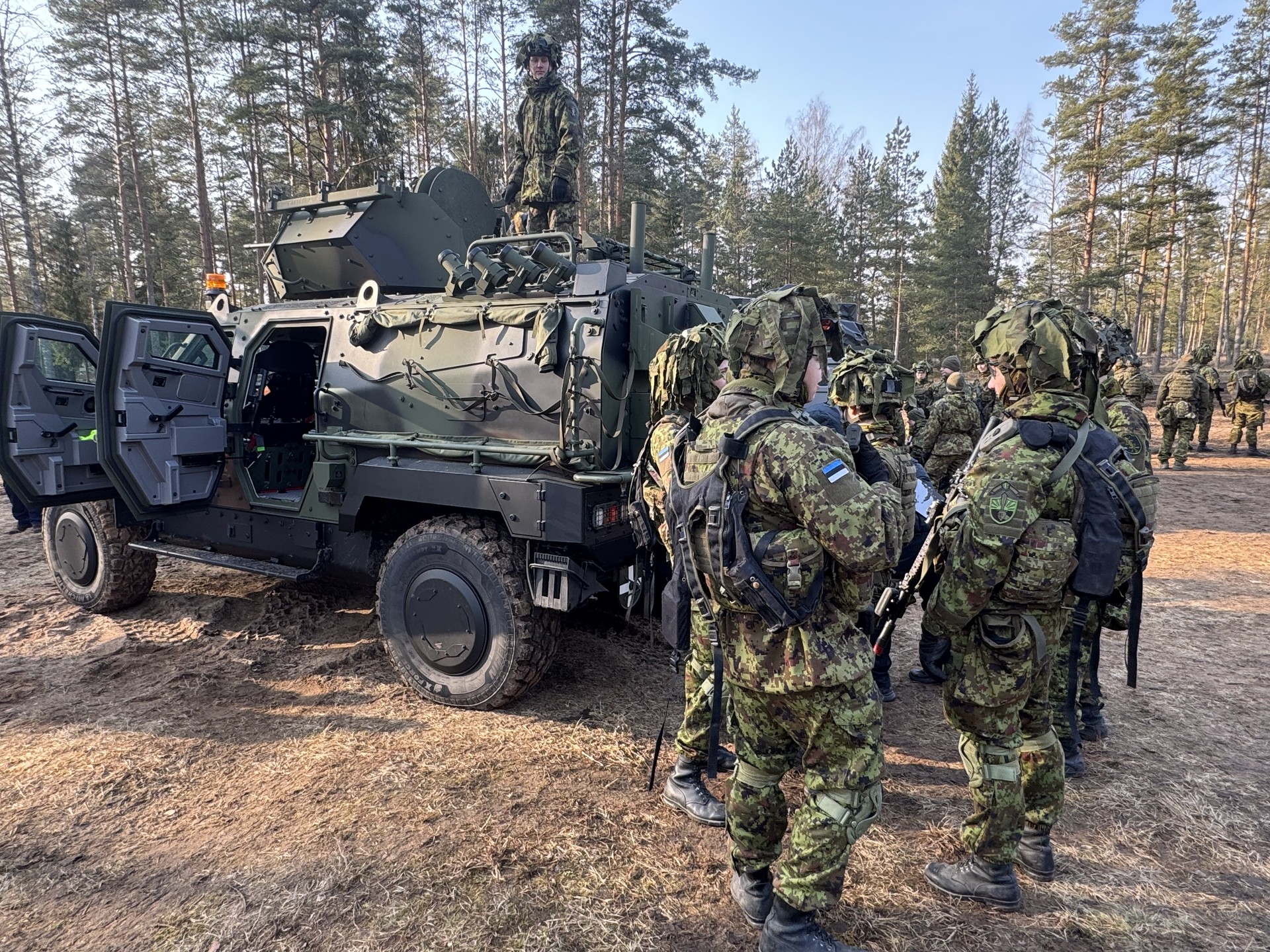 Turkish armored vehicles arrive in Estonia, boosting NATO defense