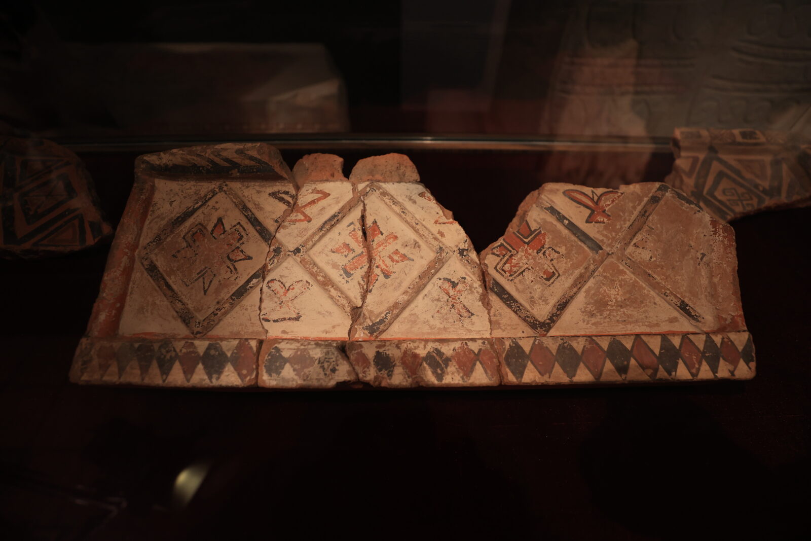 48 baked clay architectural slabs, stolen from Türkiye, have been returned to their homeland from the Glyptotek Museum in Denmark through the efforts of the Ministry of Culture and Tourism. (AA Photo)