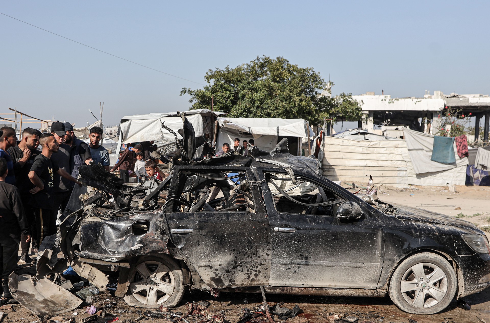 Israeli airstrike kills 9 Palestinians, including journalists, in northern Gaza