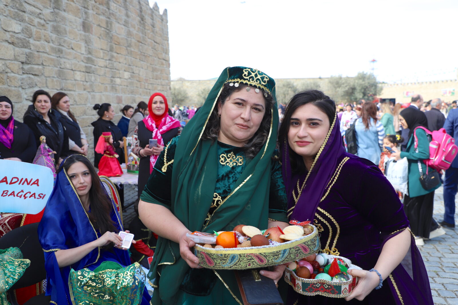 A view from the Nowruz celebrations held at Fire Temple of Baku in Surakhany district of Azerbaijani capital, March 18, 2025. (AA Photo)