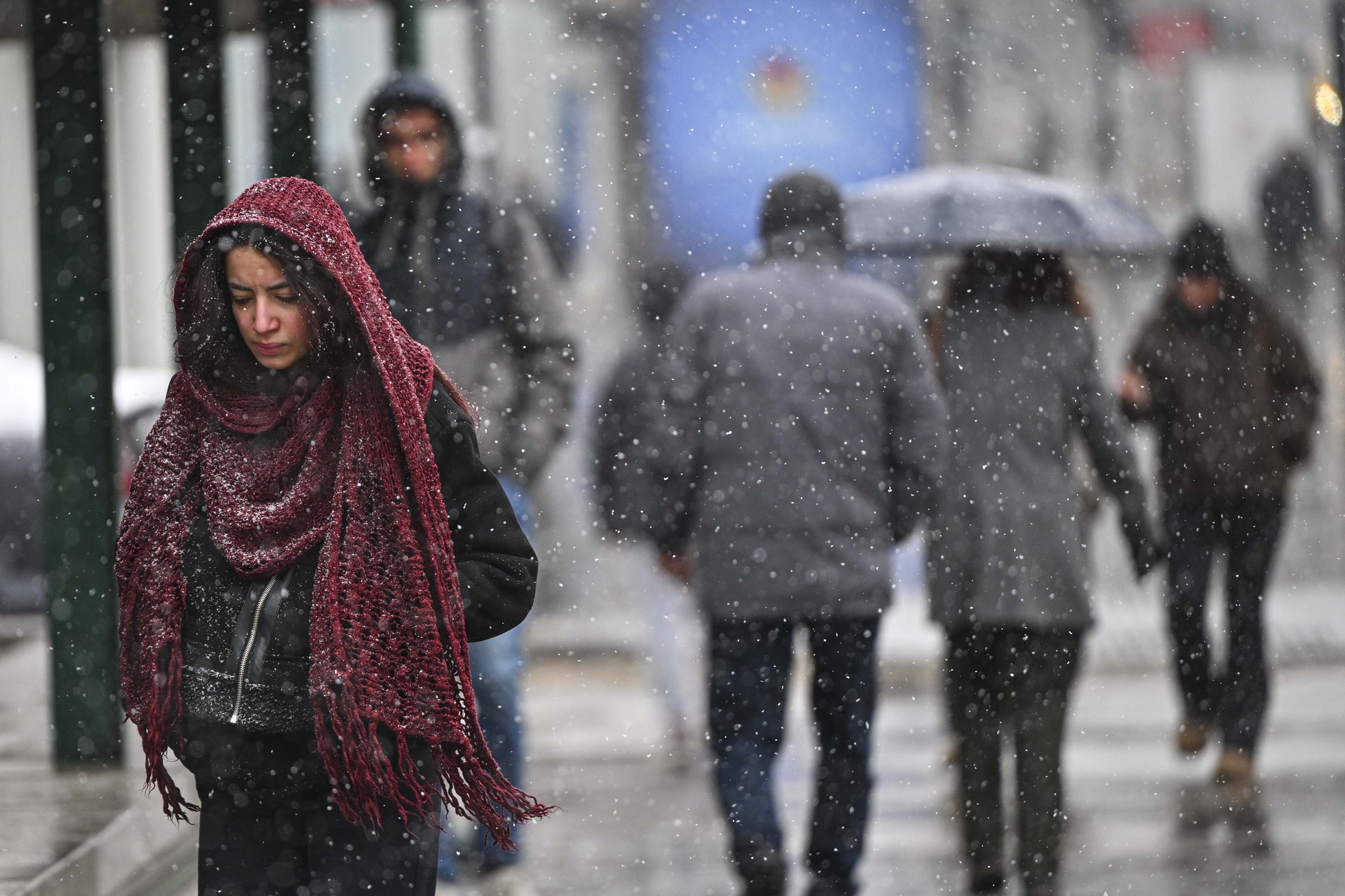 Cold wave sweeps across Türkiye as temperatures plunge below 10 degrees in 60 cities