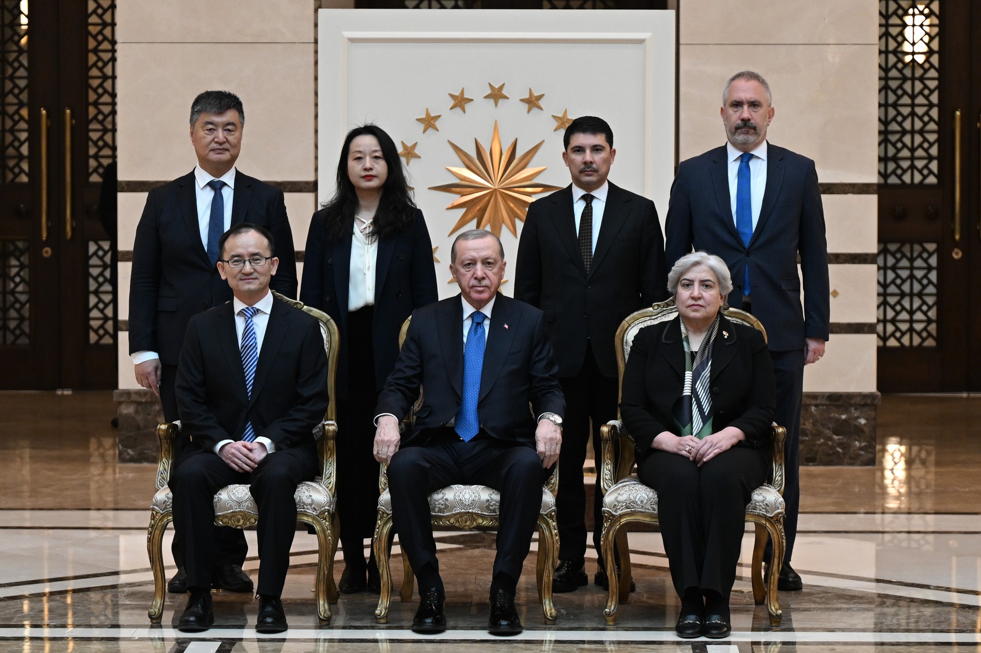 Ambassadors present letters of credence to President Erdogan