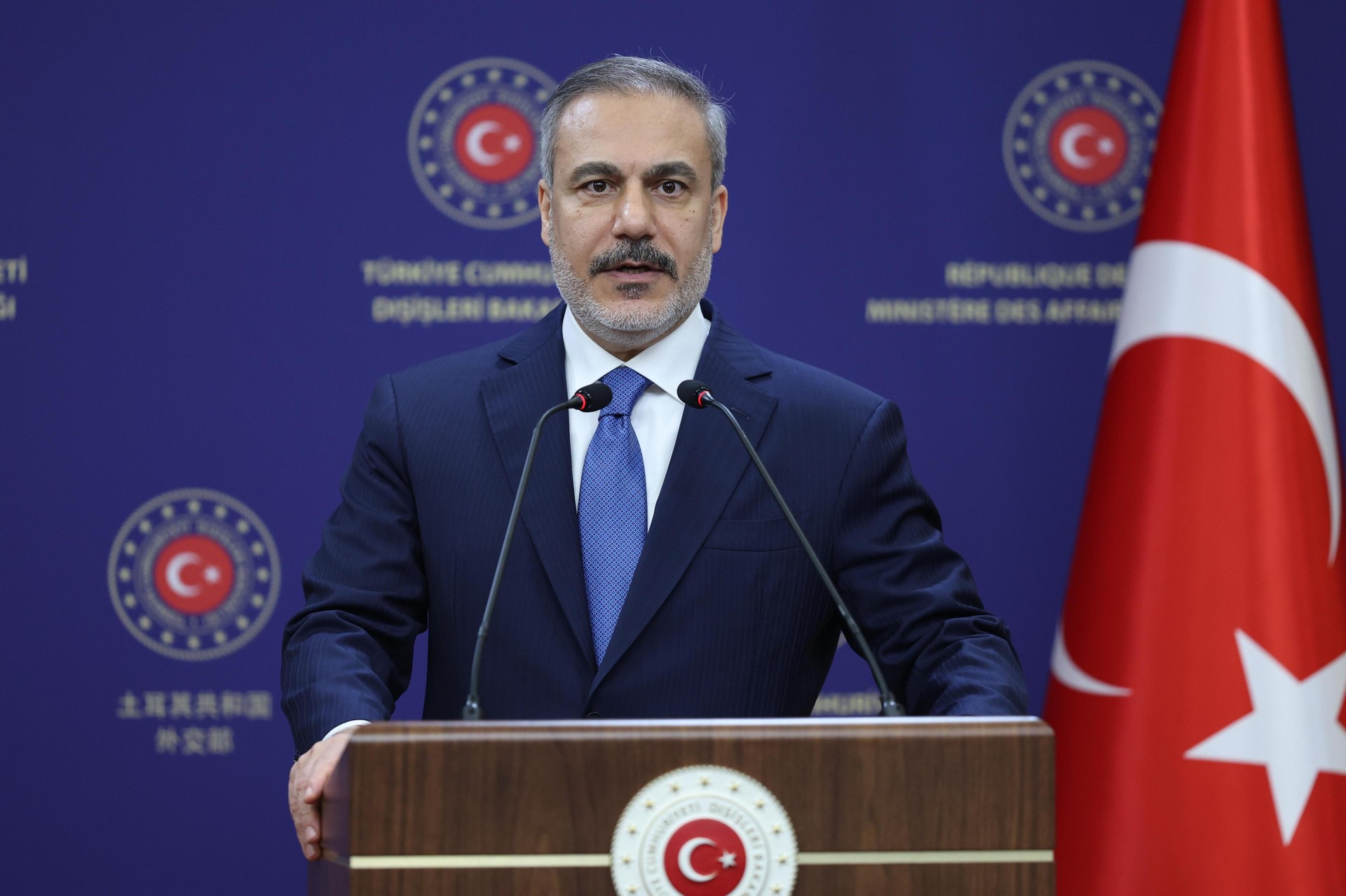 Türkiye supports peace efforts in Ukraine: FM Fidan