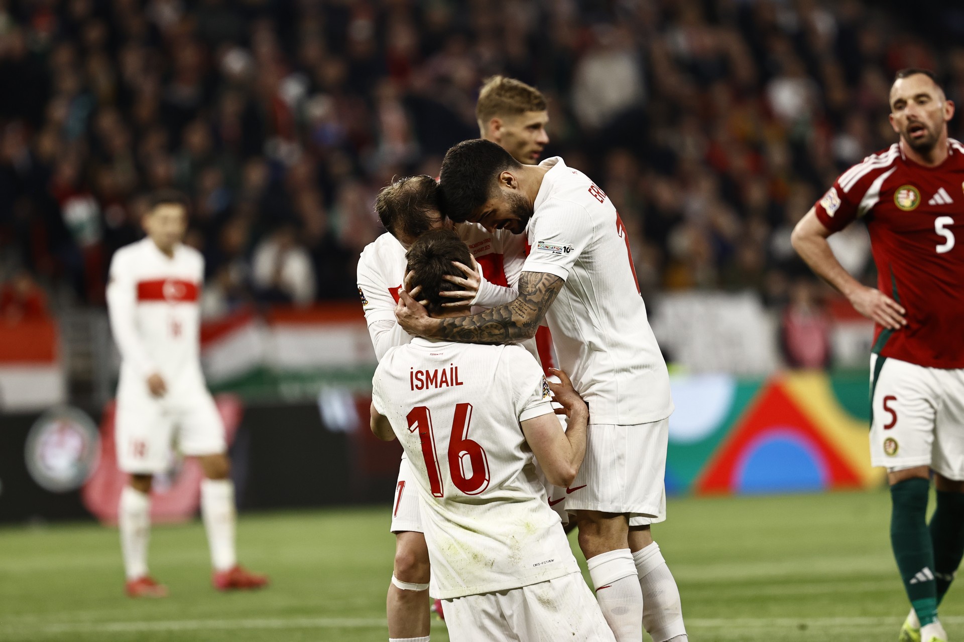 Türkiye thrashes Hungary 3-0, clinches historic promotion to UEFA Nations League A