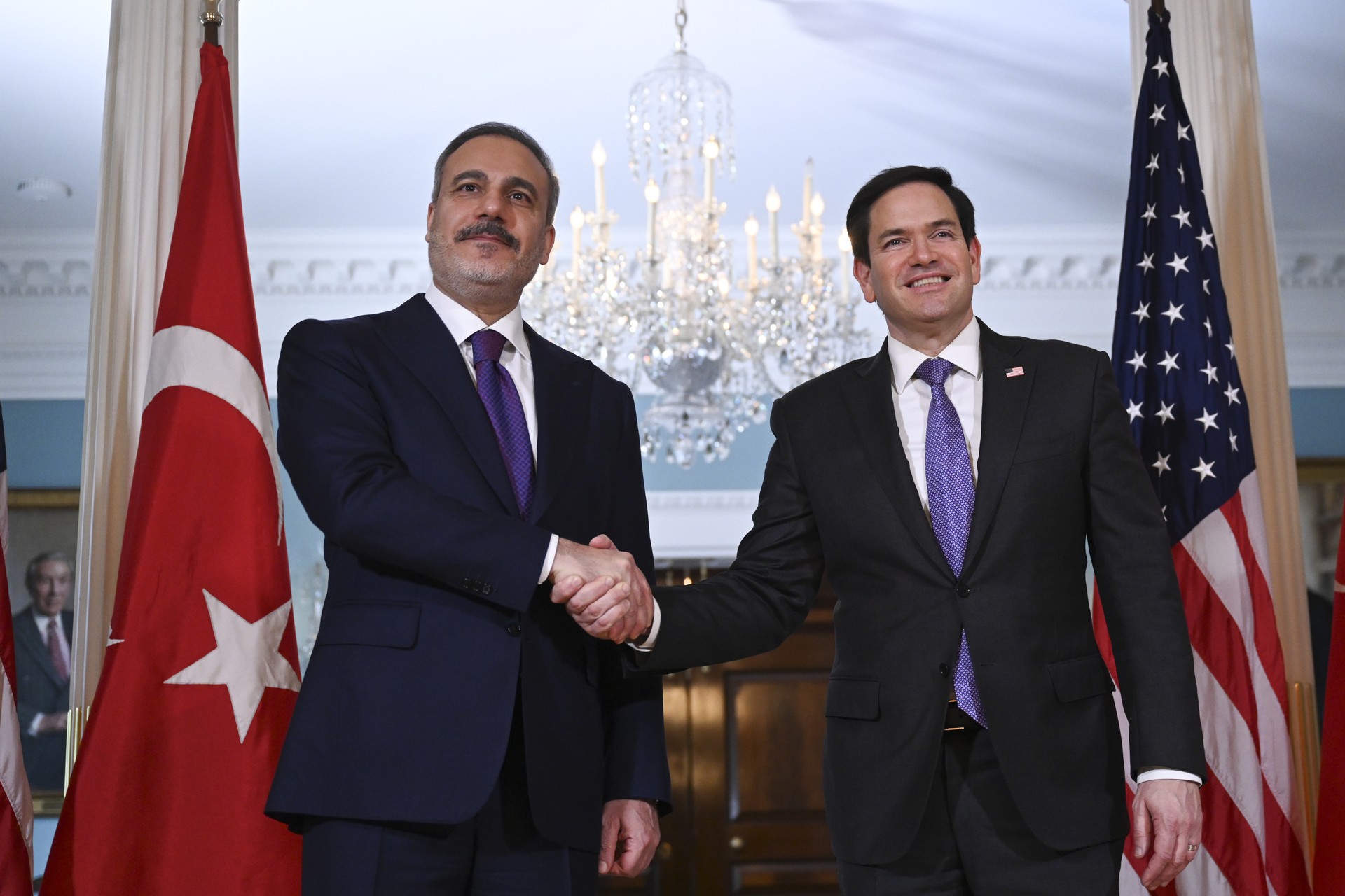 FM Fidan, US counterpart Rubio highlight Syrian engagement, regional issues