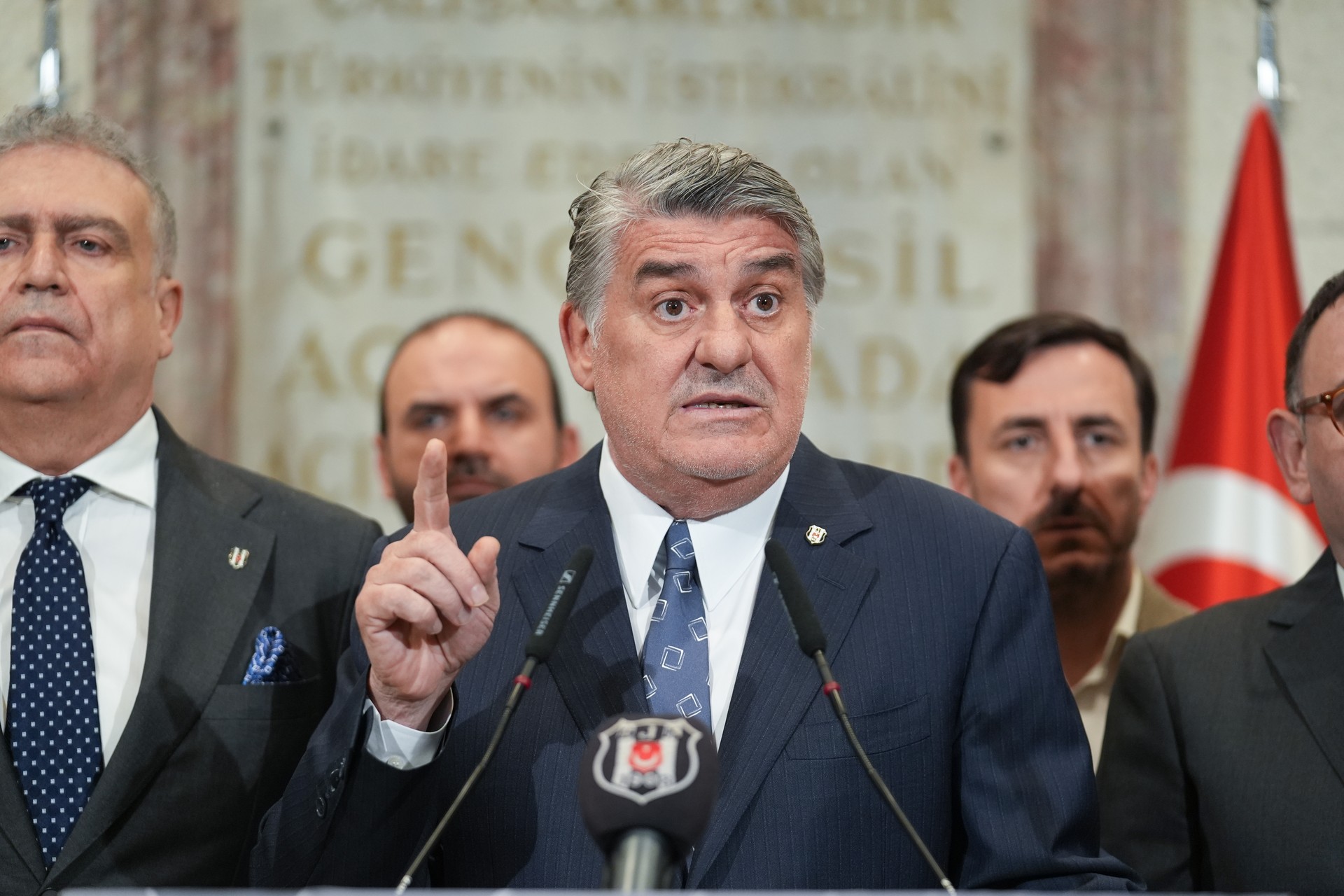 'They’re destroying Turkish Football': Besiktas president criticizes TFF