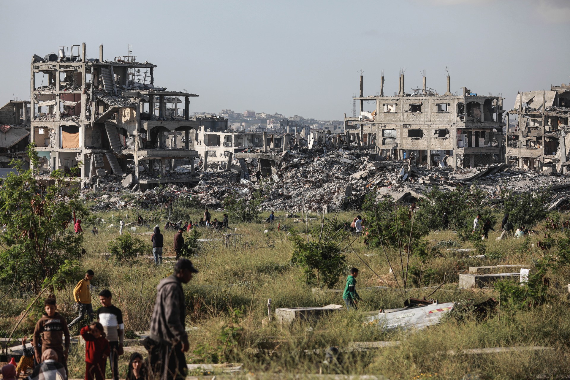 Israeli strikes on Gaza kill 20, including 10 children, on Eid al-Fitr