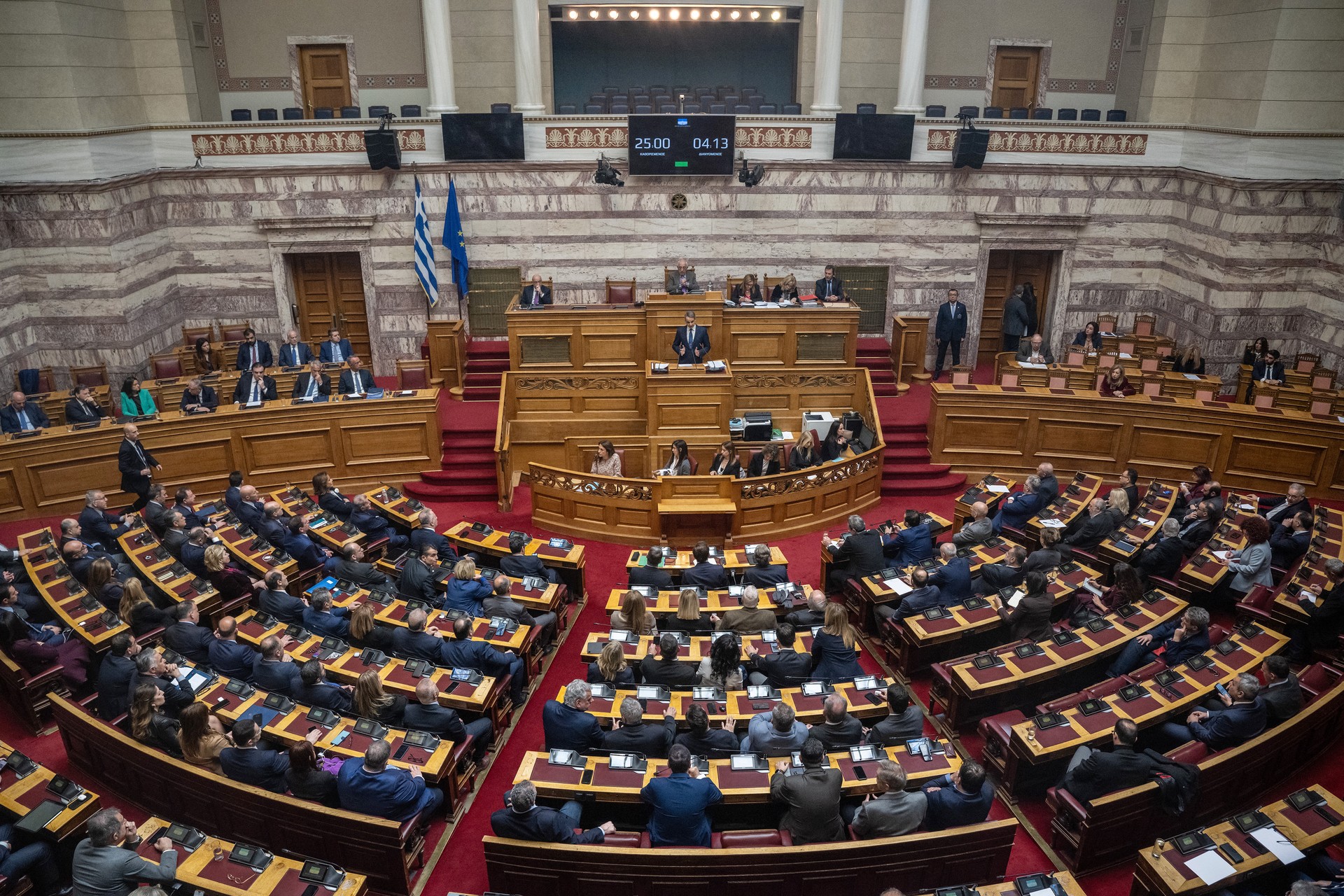 Greek prime minister reshuffles cabinet amid rail disaster protests