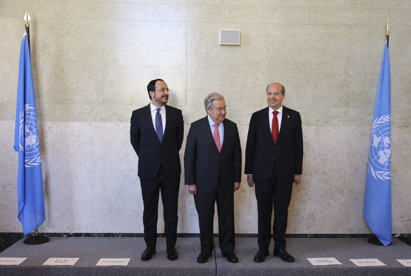 Unofficial Cyprus talks continue on second day in Geneva under UN's Guterres