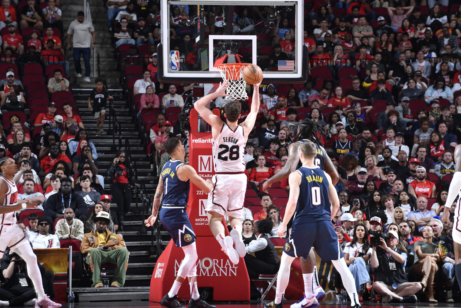 Alperen Sengun records 8th triple-double, but rockets fall to Nuggets 116-111