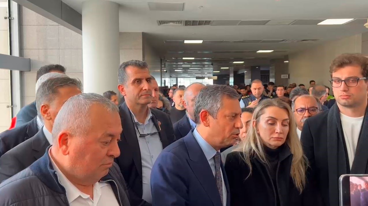 CHP Chairman Ozgur Ozel March 23, 2025 (IHA Photo)