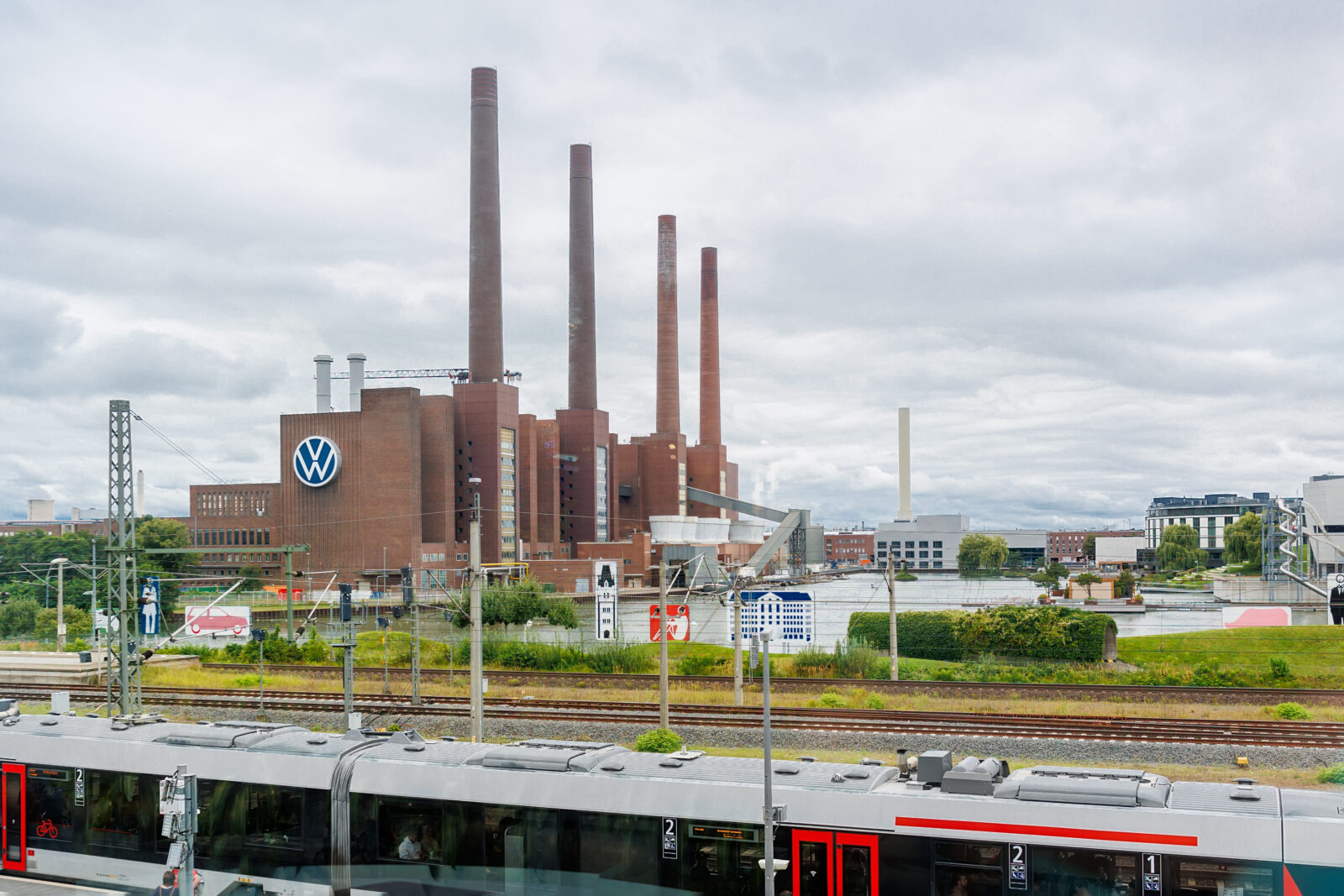 Exterior view of Volkswagen's historic factory in Wolfsburg, Germany, on Aug. 18, 2024. (Adobe Stock Photo)