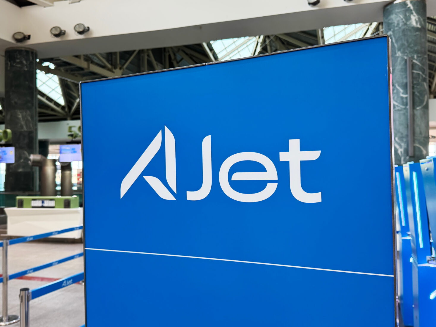 A Jet airline company brand logo close up in Izmir, Türkiye on Oct. 4, 2024 (Adobe Stock Photo)