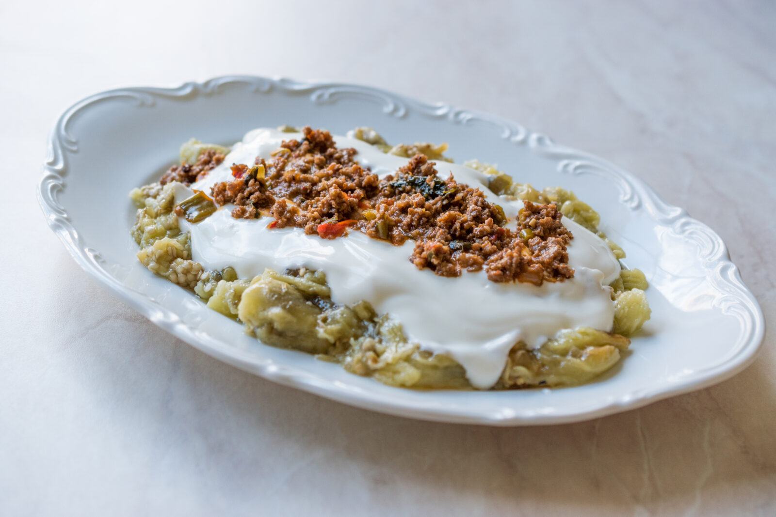 This creamy and smoky eggplant and yogurt dip is a classic Turkish recipe, balancing rich flavors with a refreshing tang. (Adobe Stock Photo)
