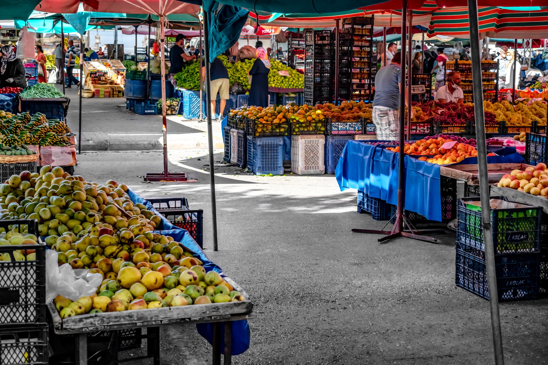 Pesticide analysis reveals risks in 8 of 15 Istanbul market samples