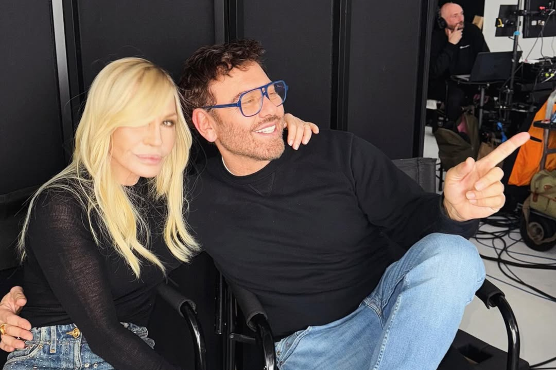Turkish photographer Mert Alas captures Donatella Versace's farewell