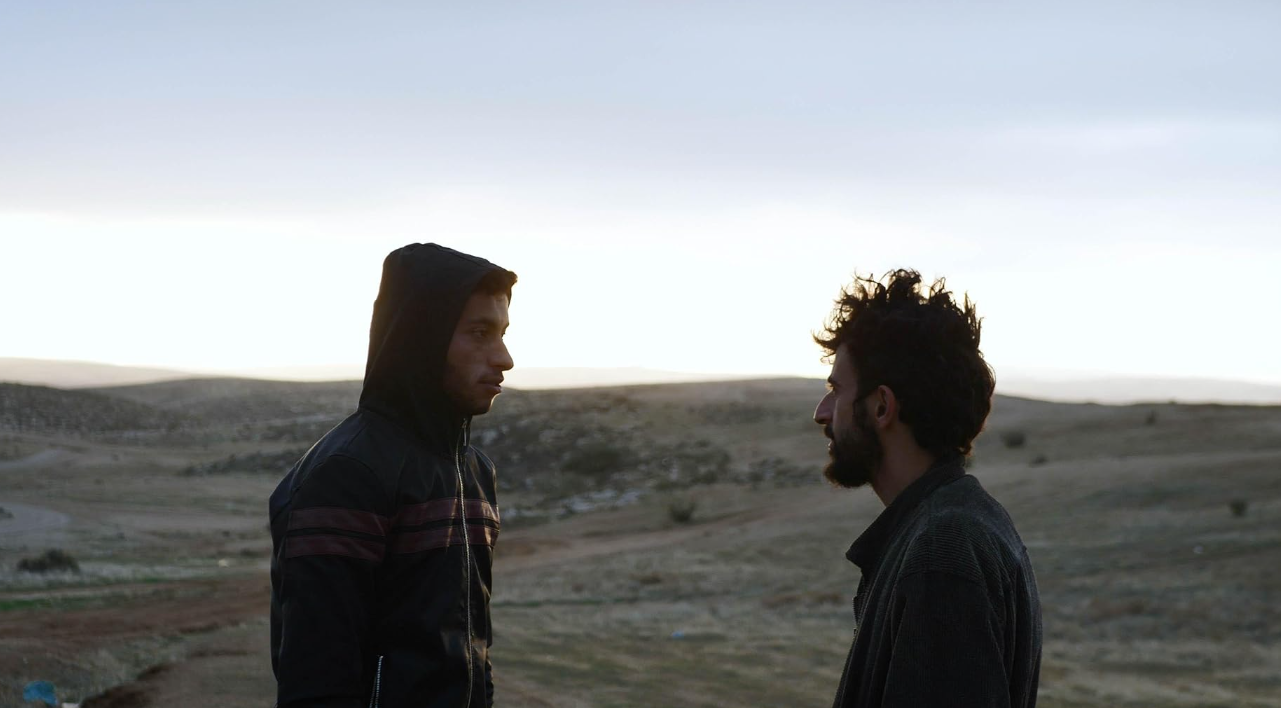 Basel Adra and Yuval Abraham in No Other Land, 2024. (Photo via IMDb)