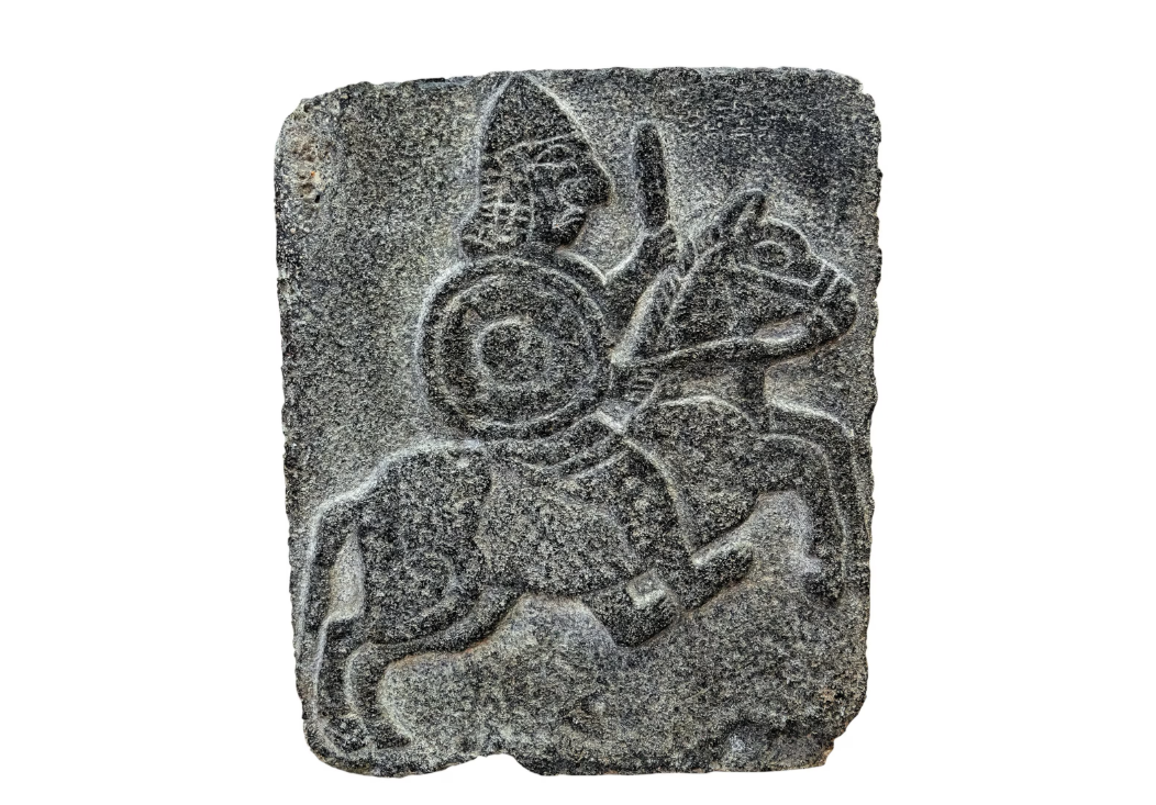 A neo-Hittite relief dates to the ninth century B.C. It was found on a stone block from the temple of ancient Tall Halaf, northern Syria, near the Turkish border. (Photo via NatGeo)