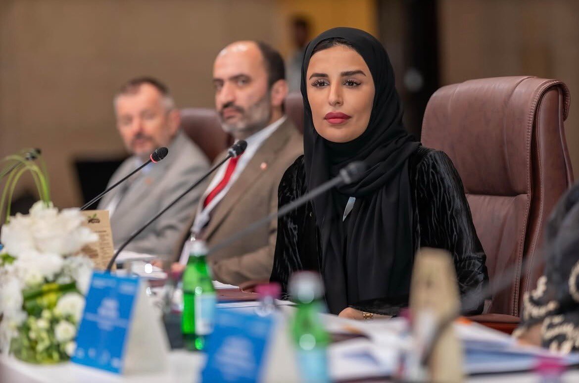 Maryam Al Saad, Secretary General of GPDNet and CEO of KATARA Public Diplomacy Center. (Photo via KATARA-2025)