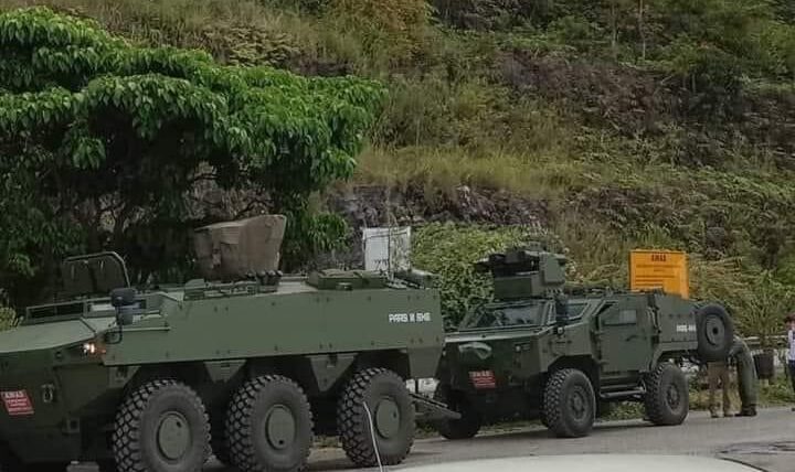 Turkish FNSS Pars 4x4 and Pars 6x6 being tested by the Malaysian Army in an unknown location back in 2022 (Photo via X / @JohnMYSreview)