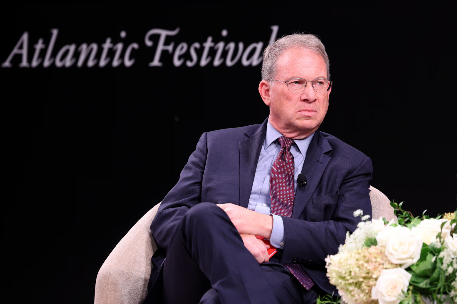 Jeffrey Goldberg speaks on stage during 
