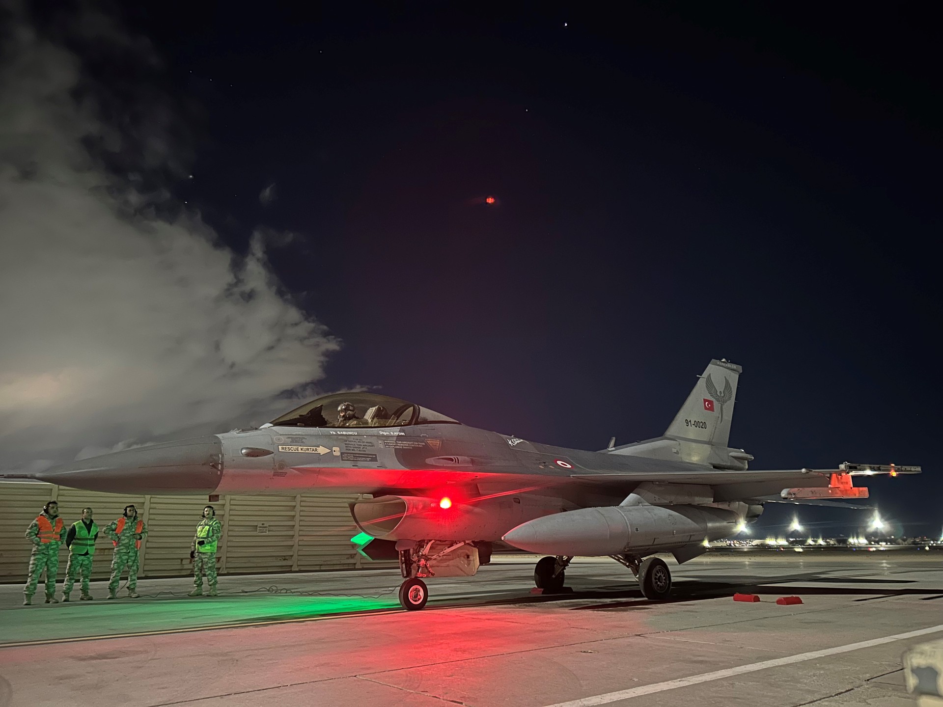 Turkish Air Force joins Red Flag-2025/2 exercise with 5 F-16s, 71 personnel Image