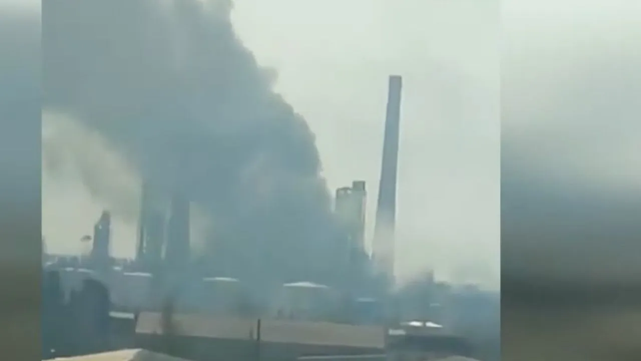 Major fire at Heydar Aliyev oil refinery in Azerbaijan's Baku
