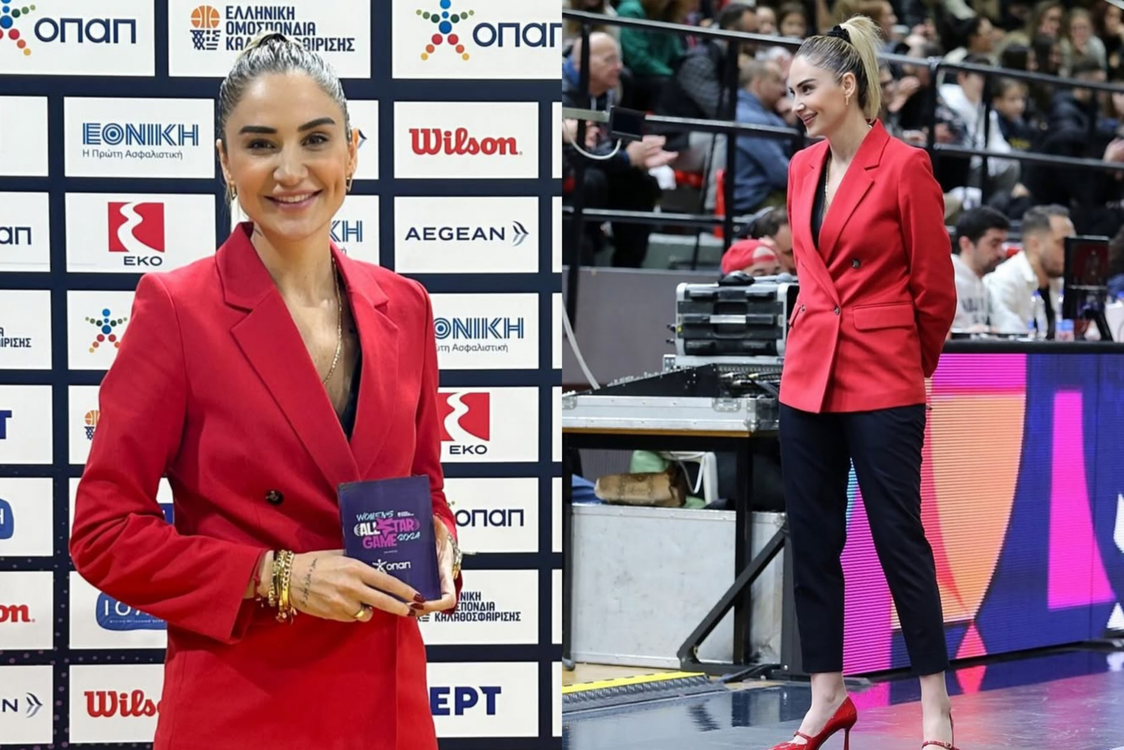 Selen Erdem, both on and off the court, is building a reputation as a trailblazing coach in European basketball, Greece, Jan. 2, 2025. (Photo via Instragram / @selenn_erdem)