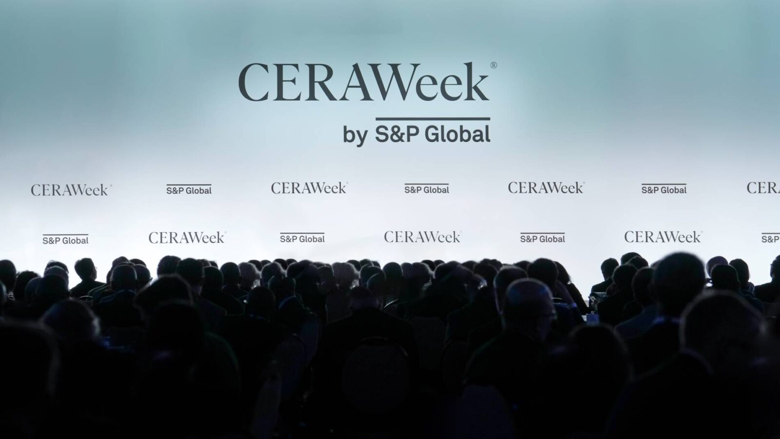 File photo shows attendees gather at CERAWeek by S&P Global, one of the world's most influential energy conferences. (Photo via spglobal.com)