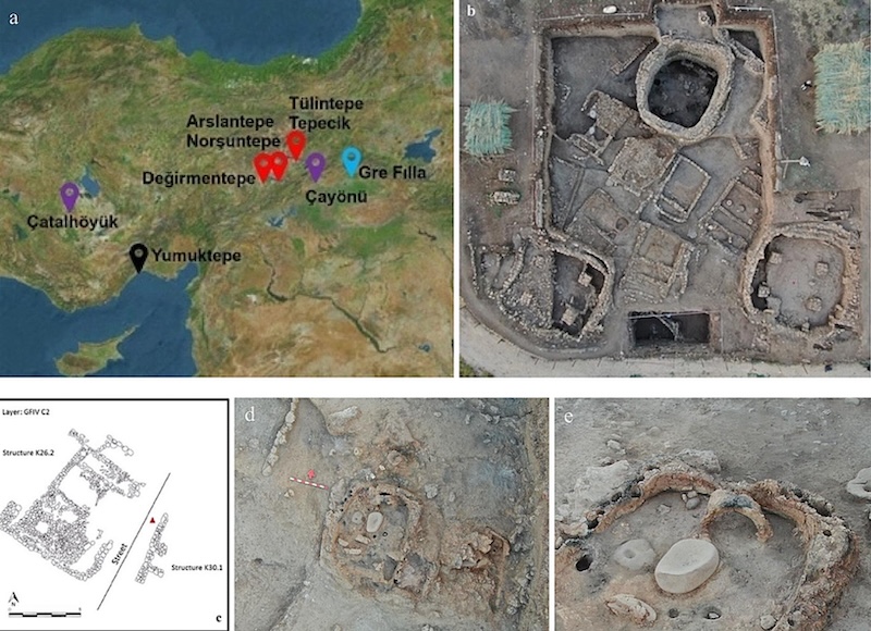The location of early metallurgical activities in Anatolia and the Gre Filla archaeological site. (Photo via Muskara, U., Bozbas, S. K., Telli, M. B., & Konak, A.)