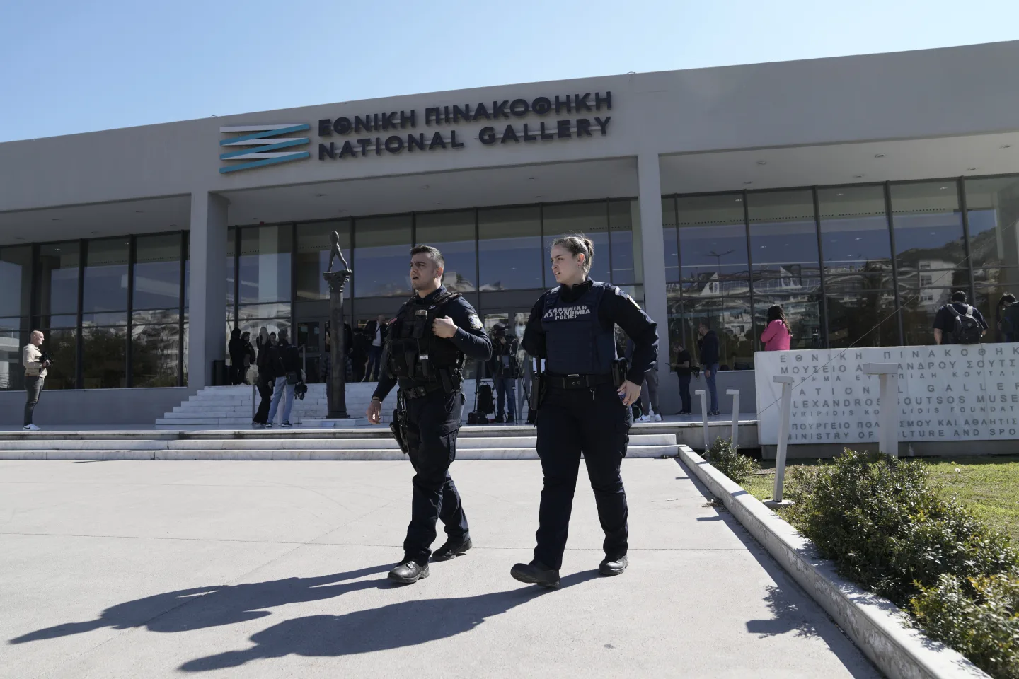 Greek far-right lawmaker arrested for seizing artworks at National Gallery