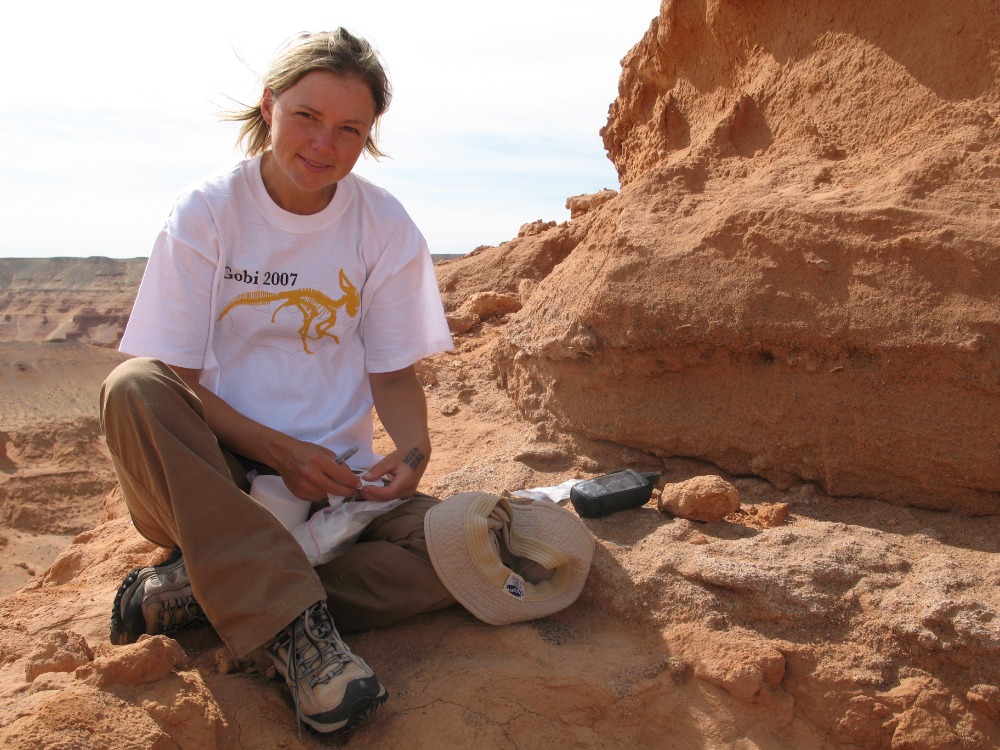 Associate Professor Darla Zelenitsky from the University of Calgary. (Photo via Associate Professor Darla Zelenitsky