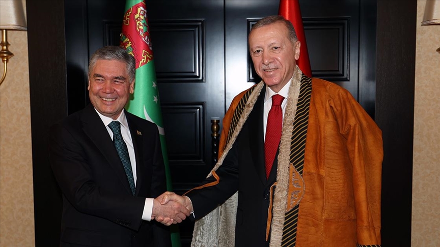 Erdogan holds talks with leaders of Indonesia, Algeria, Turkmenistan, and Uzbekistan