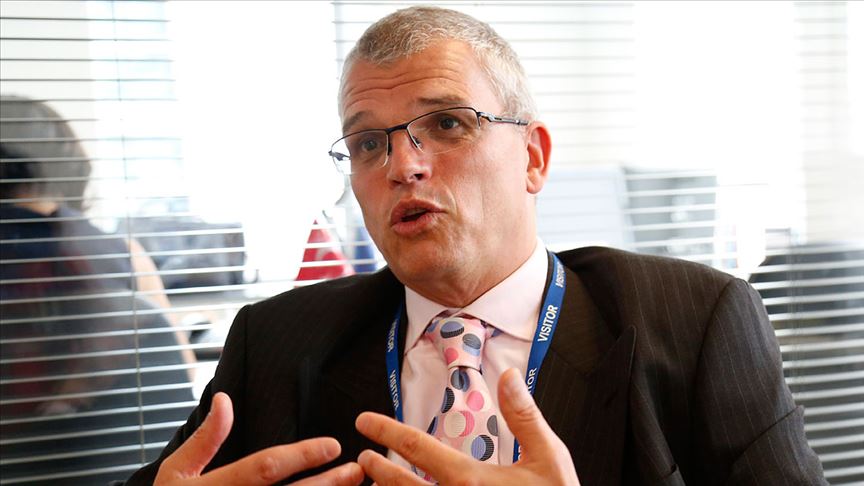 Economist and a researcher at Chatham House's Russia and Eurasia Program Timothy Ash speaking to Anadolu back in 2020 (AA Photo) 