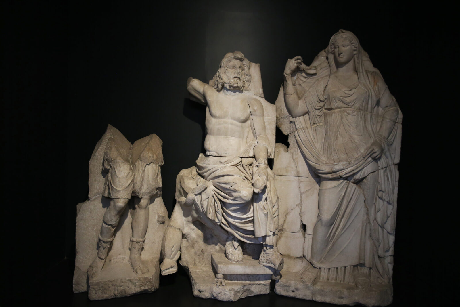 The Archaeology and Ethnography Museum, located within the Izmir Culture and Arts Factory—established after the restoration of the historic Alsancak Tobacco Factory—is seen in Izmir, Türkiye, April 19, 2025. (AA Photo)