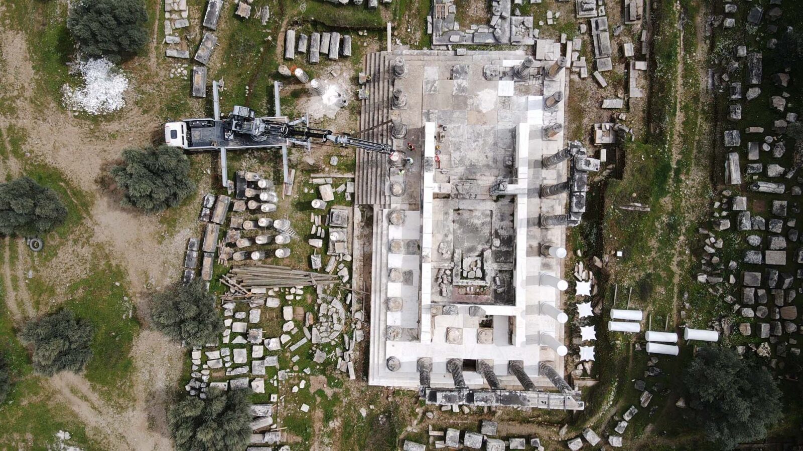 Türkiye’s Euromos Zeus Temple to regain its former glory with restored columns
